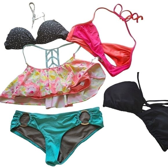 5 Victorias Secret Bikini Mix & Match Pieces 👙 😍 - Picture 1 of 10
